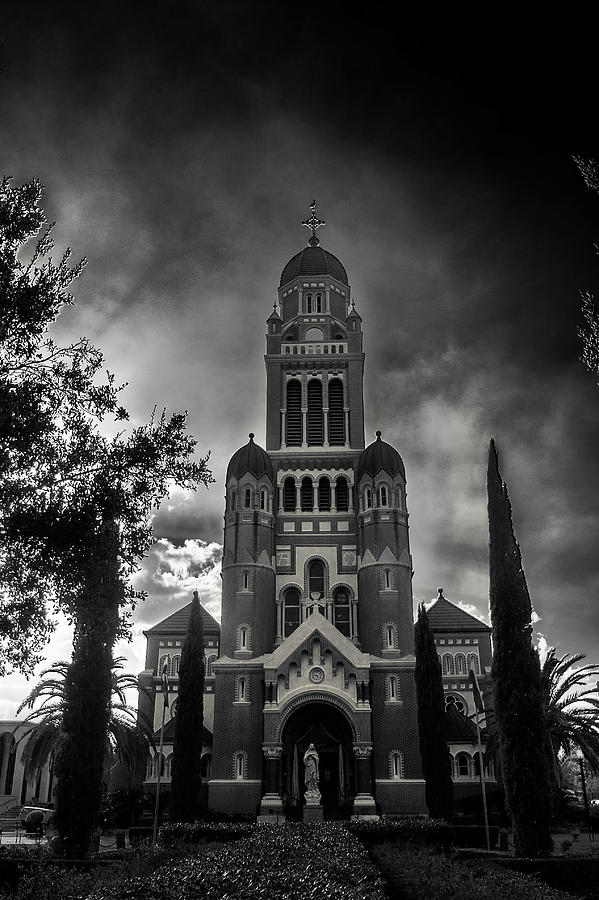 St. Johns Cathedral Lafayette Photograph by Eugene Campbell