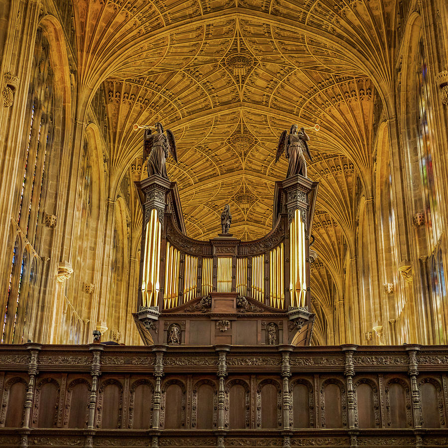 Kings College Chapel #1 Photograph by Jean Noren