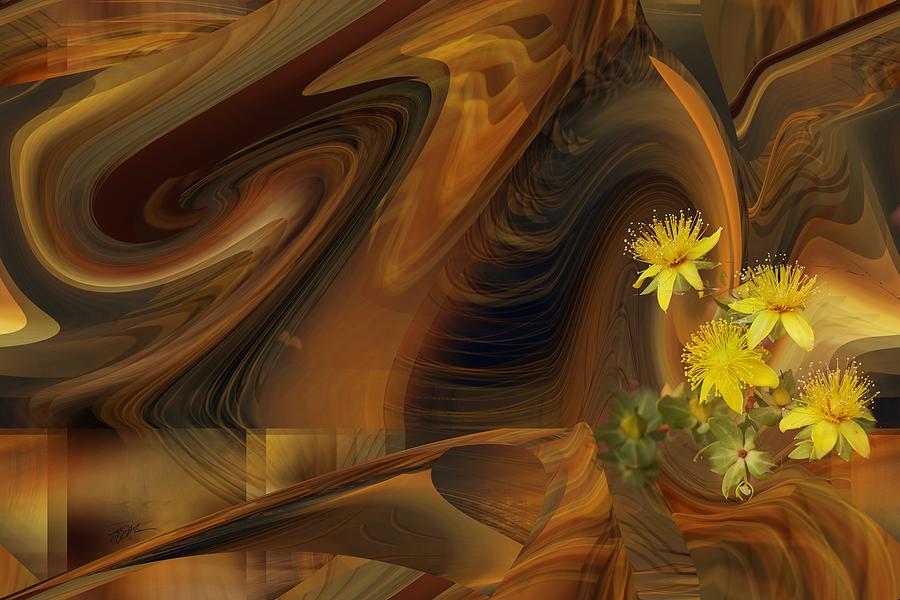 St John's Wort in an Abstract by rd Erickson St John's Wort in an Abstract by rd Erickson