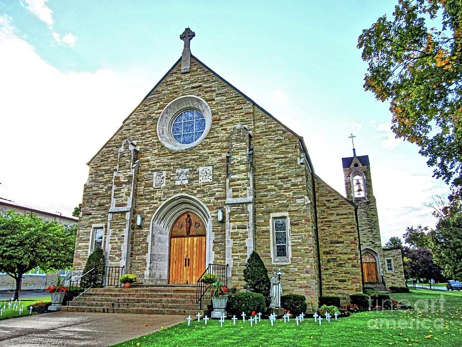 St Joseph Rc Church Gowanda Ny Photograph By Elizabeth Duggan - Pixels