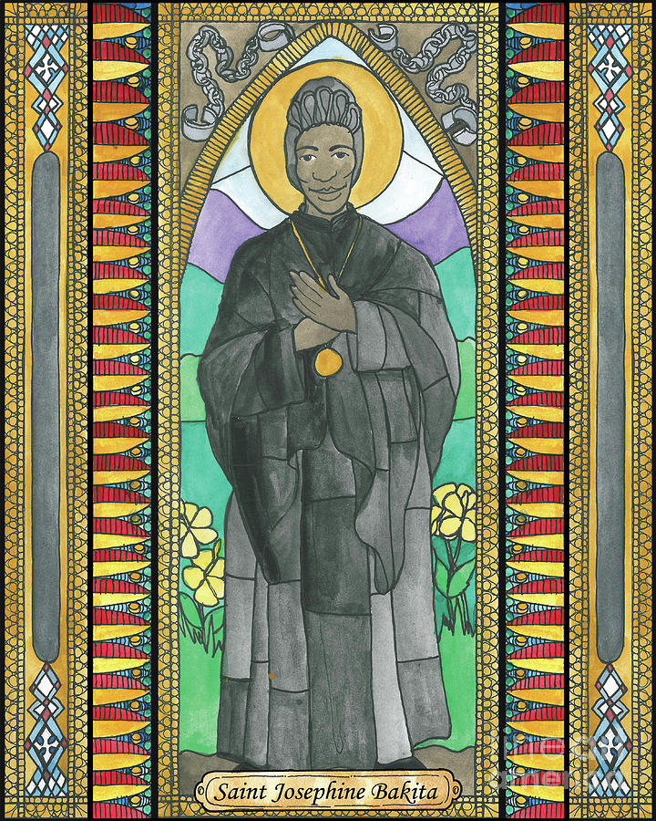 St. Josephine Bakita Painting by Brenda Nippert - Fine Art America