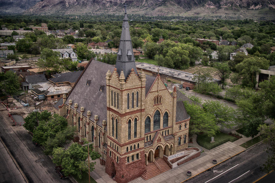 St Josephs Catholic Church Ogden Utah Photograph by Doug Sims