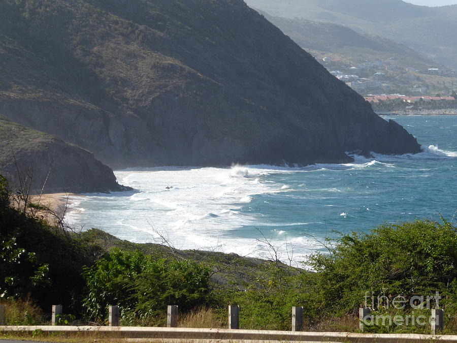 St. Kitts beach Photograph by Margaret Brooks