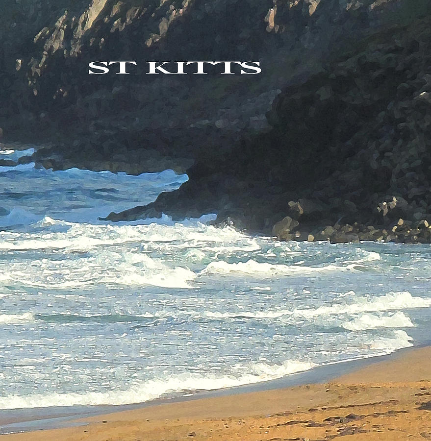 Beach Photograph - St Kitts Poster by Ian  MacDonald