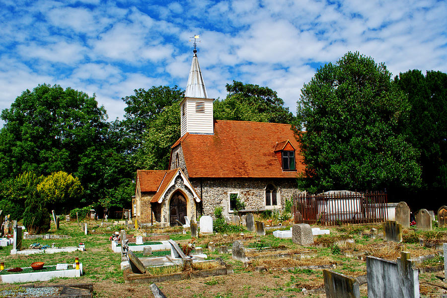 St Laurence Church Cowley Middlesex Photograph by Chris Day