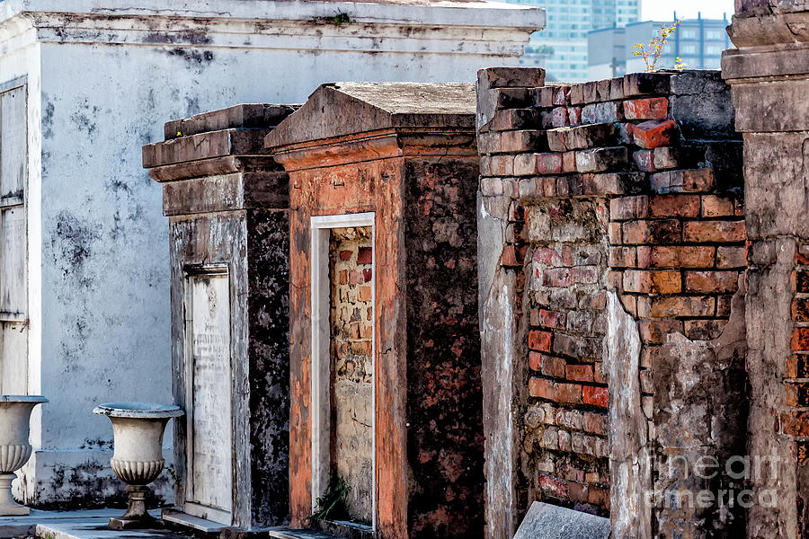 New Orleans Photograph - St. Louis 1 Tombs--NOLA by Kathleen K Parker