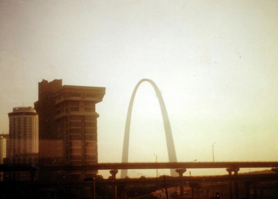 St. Louis Arch, 1987 Photograph by Dwayne - Fine Art America