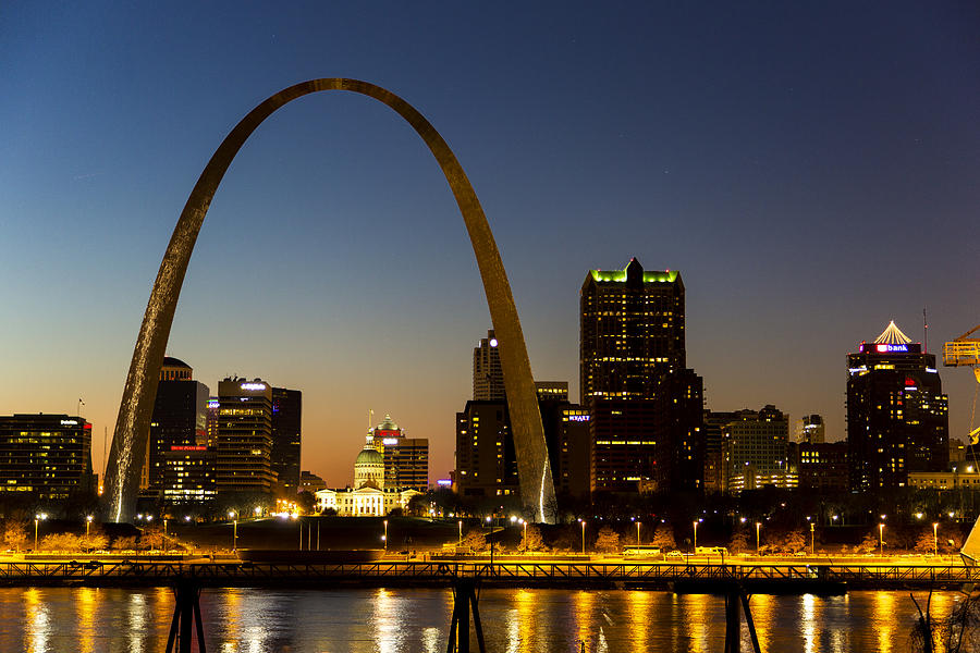 St. Louis Arch Photograph by James Menzies - Fine Art America