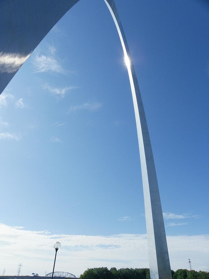 St. Louis Arch Photograph by Peggy King