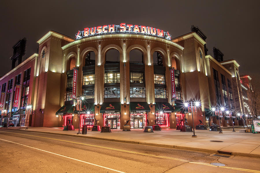 St Louis Busch Stadium  Photograph by John McGraw
