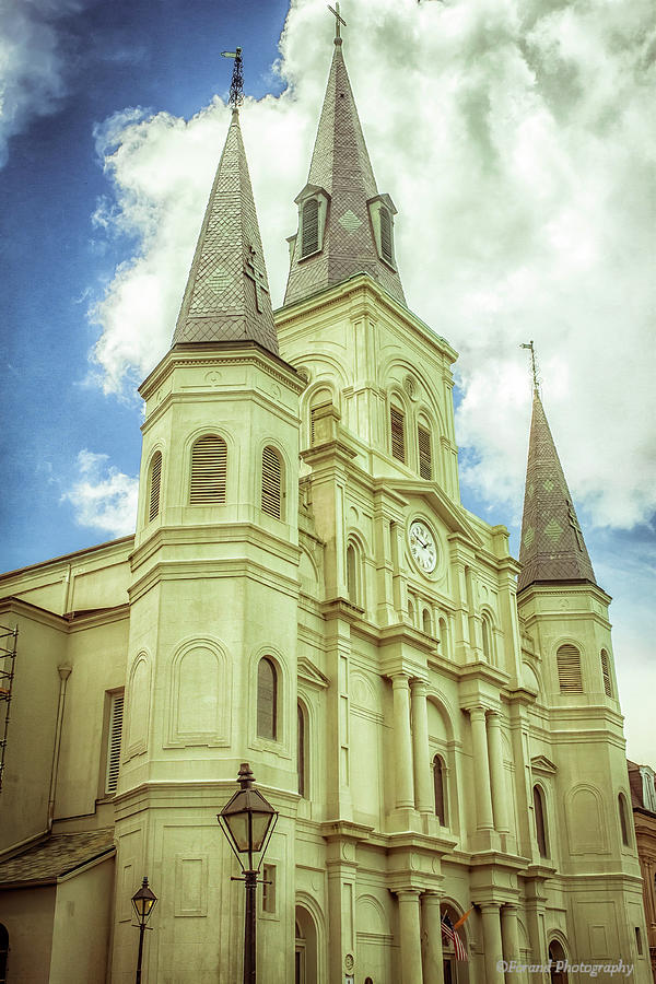 St. Louis Cathedral 2 Photograph by Debra Forand