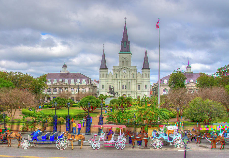 St. Louis Cathedral Digital Art by Don Schiffner
