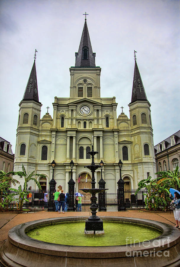 St. Louis Cathedral II New Orleans  Photograph by Chuck Kuhn