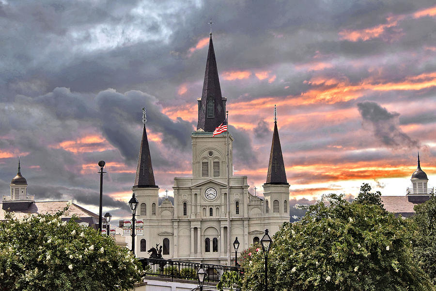 St Louis Cathedral Photograph by Jeannee Gannuch