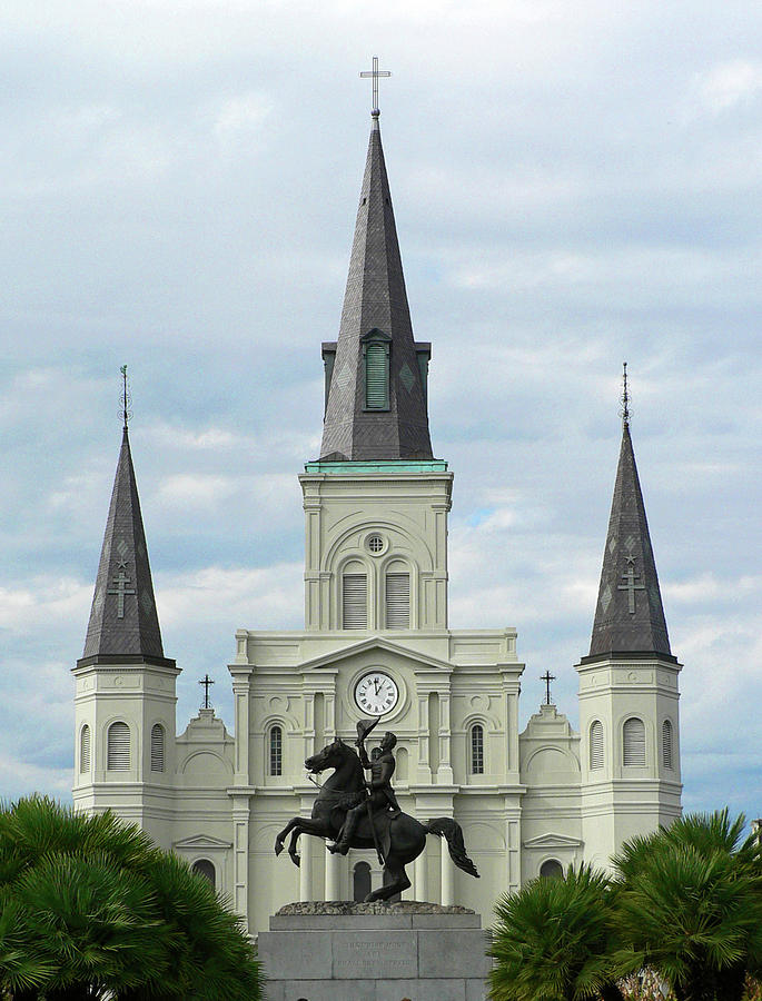 St Louis Cathedral Photograph by Joy Tudor