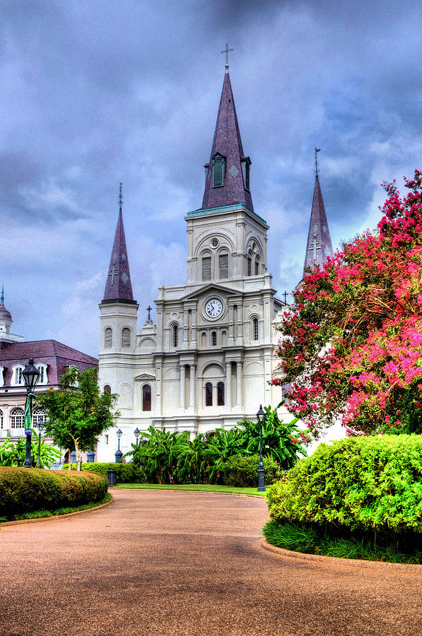 St Louis Cathedral New Orleans Photograph by Ellis C Baldwin