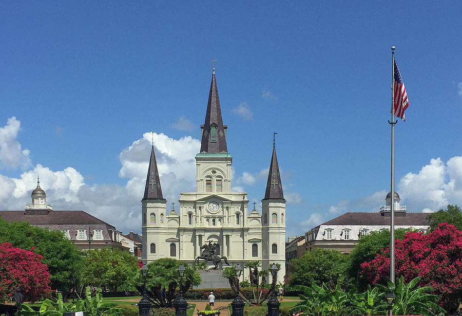 St. Louis Cathedral - New Orleans Photograph by John Black