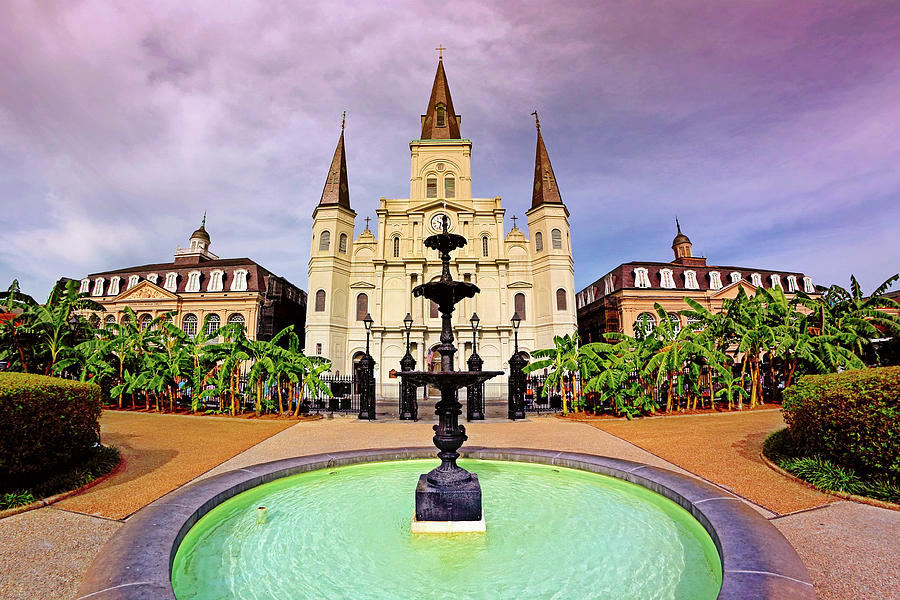 St. Louis Cathedral - New Orleans - Louisiana Photograph by Jason Politte