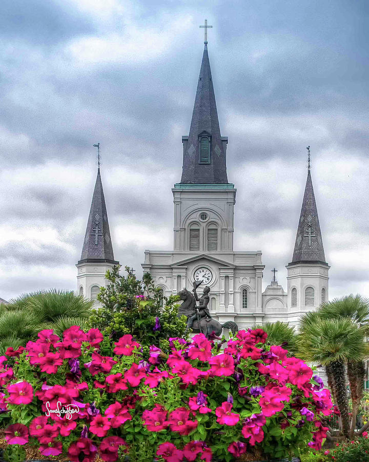 St. Louis Cathedral Photograph by Sandra Schiffner