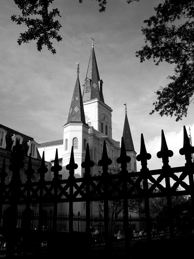 New Orleans Photograph - St Louis Cathedral  by Shawn McElroy