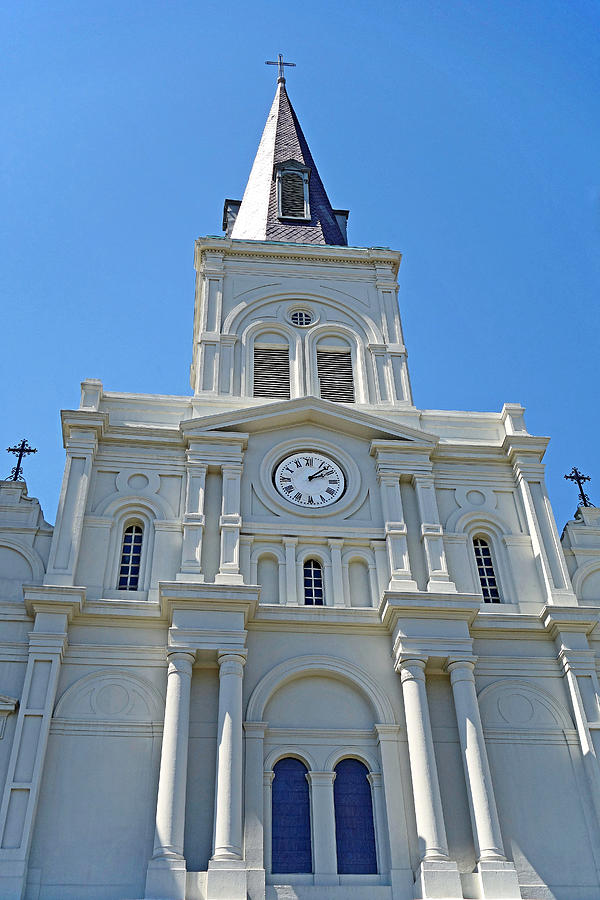 St. Louis Cathedral Study 1 Photograph by Robert Meyers-Lussier