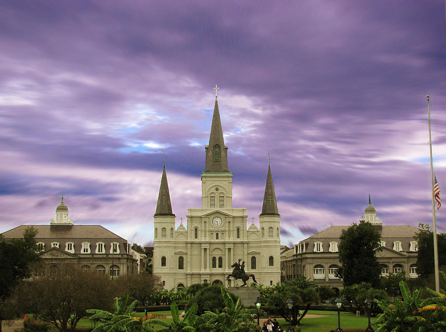 St. Louis Cathedral Photograph by Tom Hefko