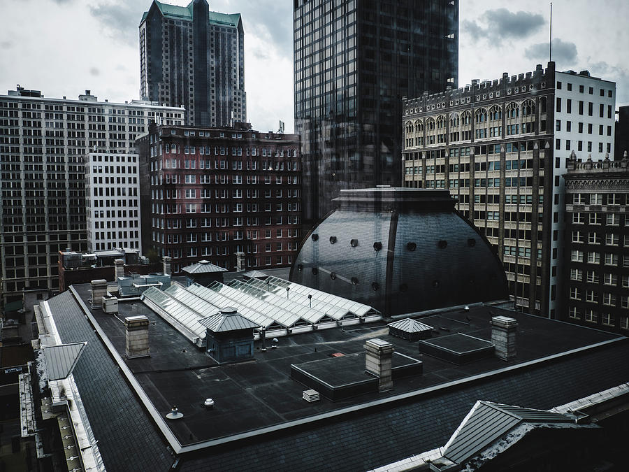 St. Louis Photograph - St. Louis Cityscape Through Window by Dylan Murphy St. Louis Photograph - St. Louis Cityscape Through Window by Dylan Murphy