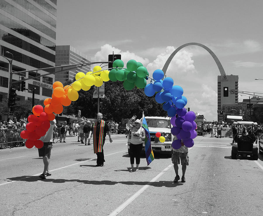 St Louis Pride Parade Photograph by C H Apperson