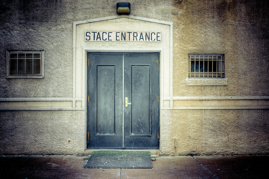 St. Louis Stage Entrance Photograph by Spencer McDonald