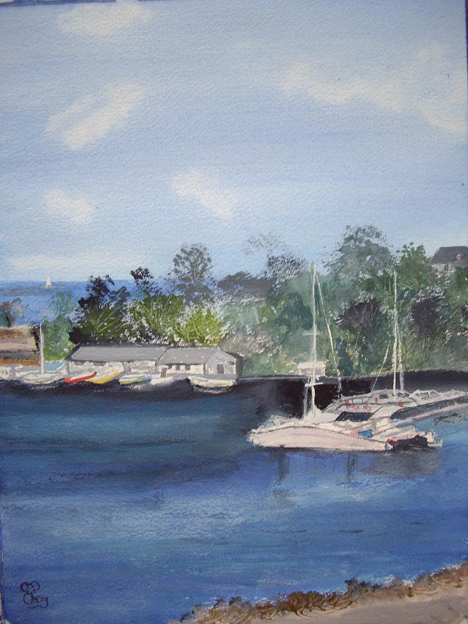 St Lucia Caribbean Painting by Carole Robins