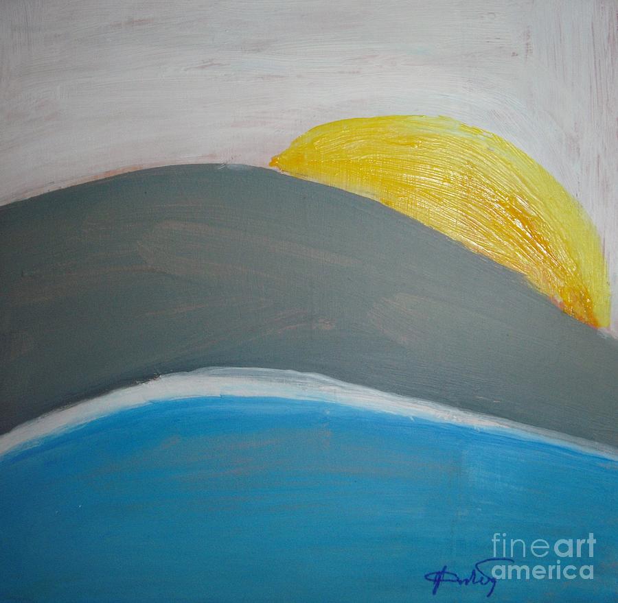 St. Lucia Sunset Painting by Vesna Antic