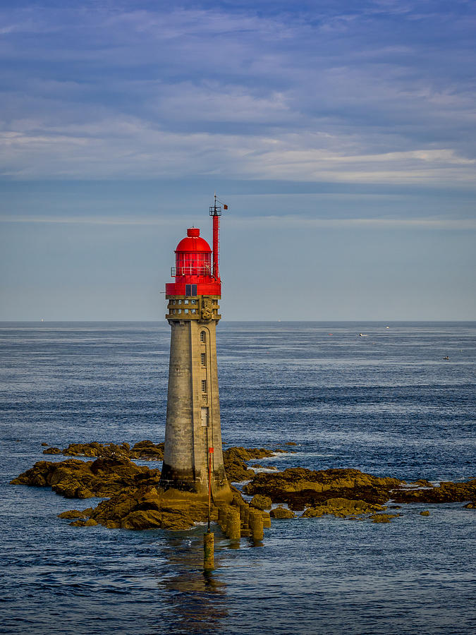 St Malo Lighthouse Photograph by Mark Llewellyn