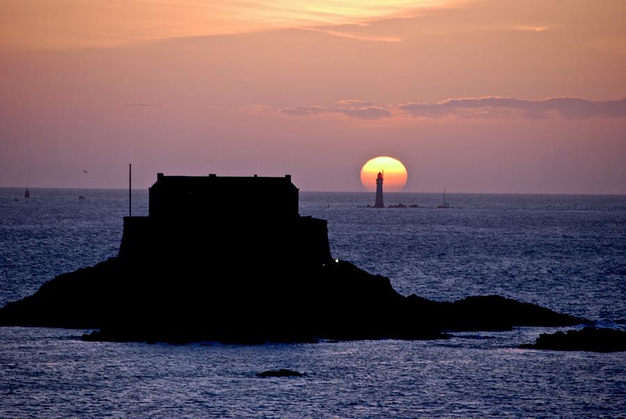 St Malo Sunset Photograph by Eric Tressler