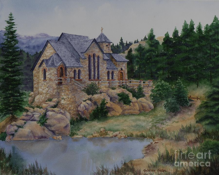 Colorado Painting - St. Malos Retreat by Kathleen Keller Colorado Painting - St. Malos Retreat by Kathleen Keller