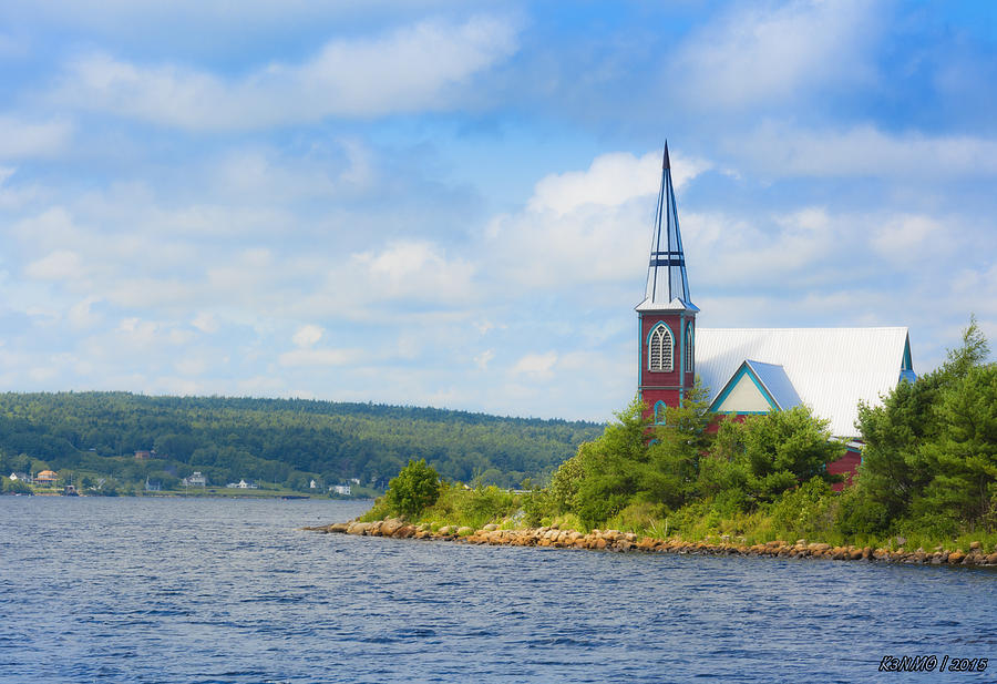 St Marks in Middle LaHave Nova Scotia Photograph by Ken Morris