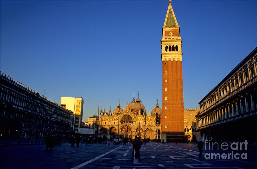 Italy Photograph - St Marks In Venice In Afternoon Sun by Michael Henderson Italy Photograph - St Marks In Venice In Afternoon Sun by Michael Henderson