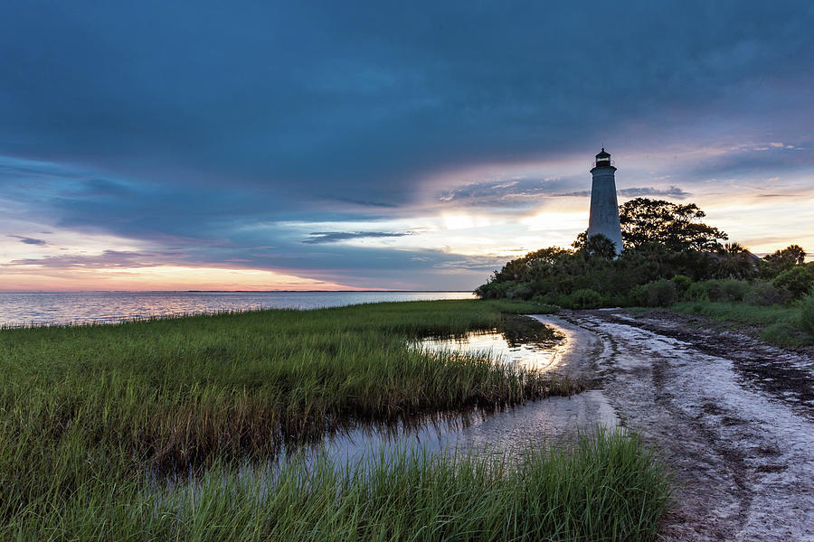 St. Marks Lighthouse Photograph by Jody Partin