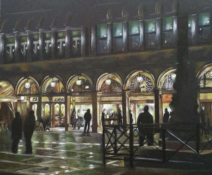 Vienna Painting - St. Marks Square by Mary Jo Jung