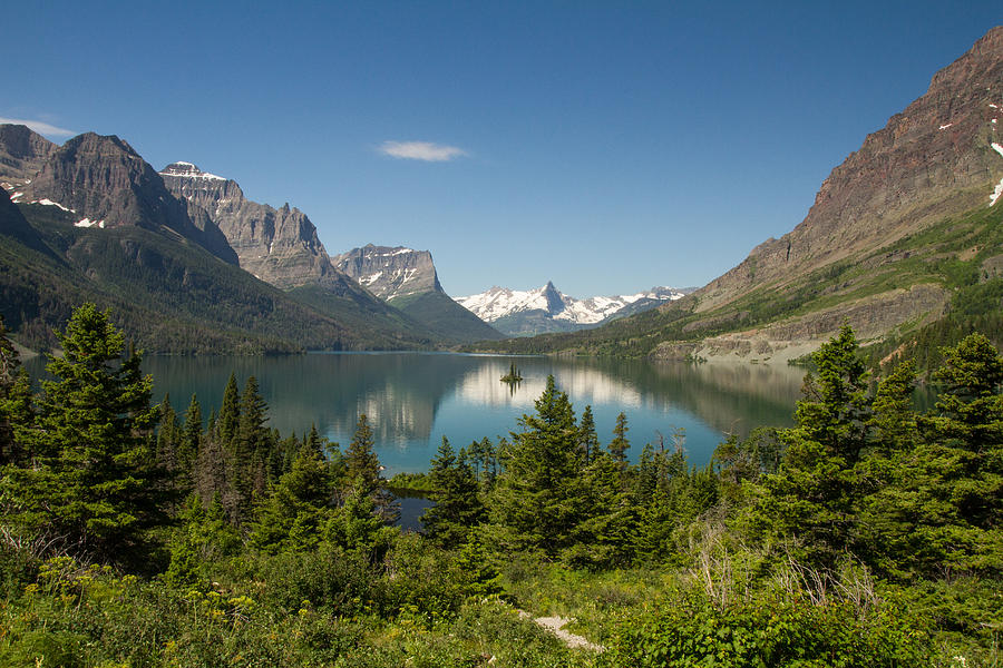 St. Mary Lake Photograph by Jason Monaco - Fine Art America