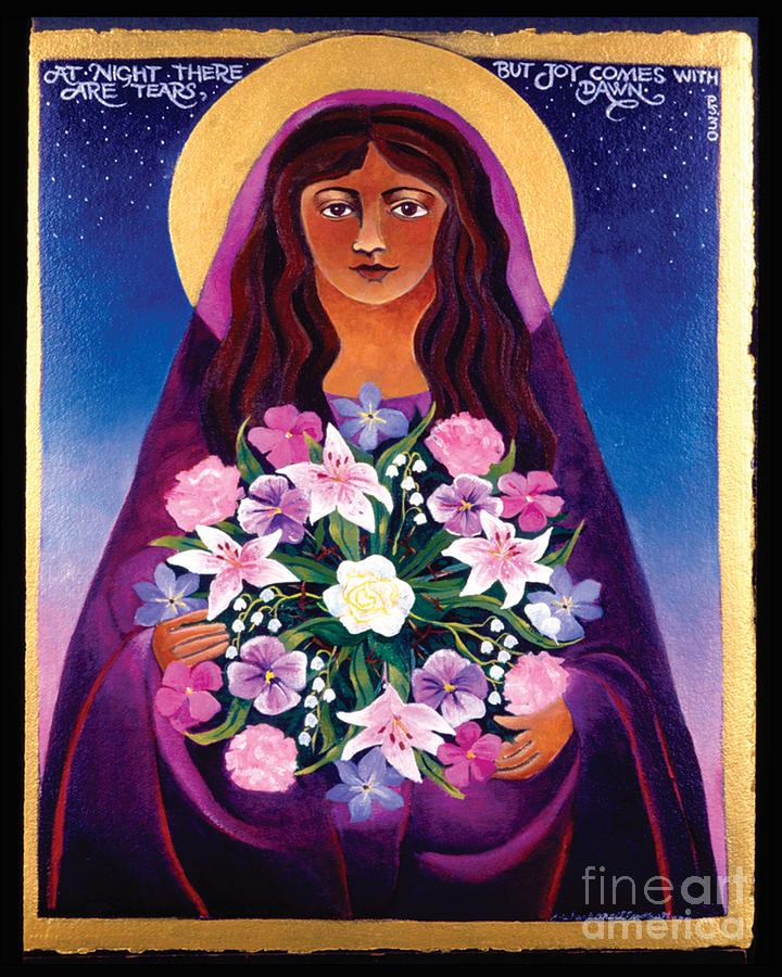 St Mary Magdalene Mmmgd Painting By Br Mickey Mcgrath Osfs