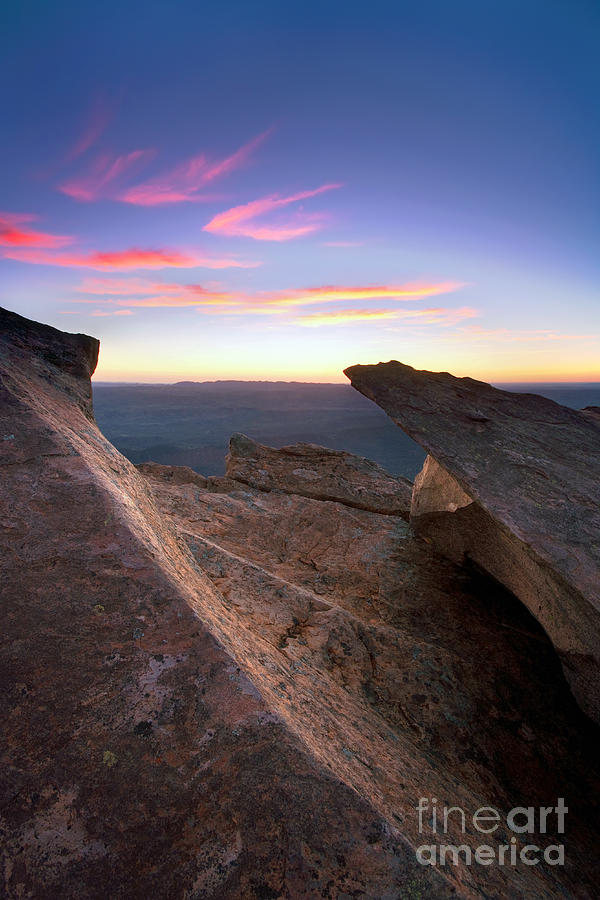 St Mary Peak Sunrise Photograph by Bill  Robinson