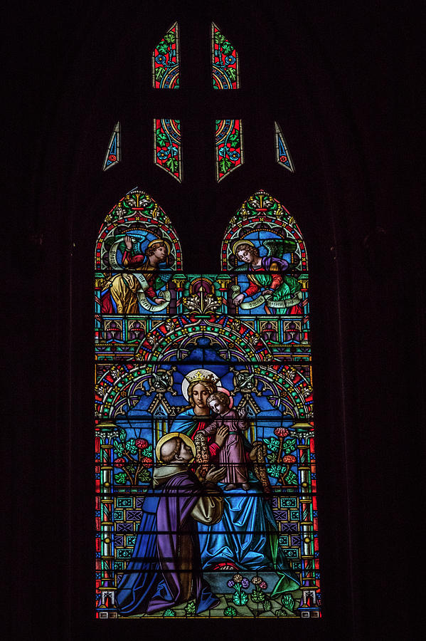 St. Mary Stained Glass Photograph by Gregory Daley  MPSA