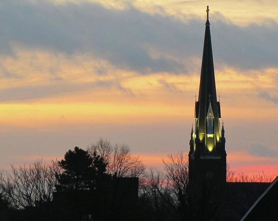 St. Marys At Dawn Photograph