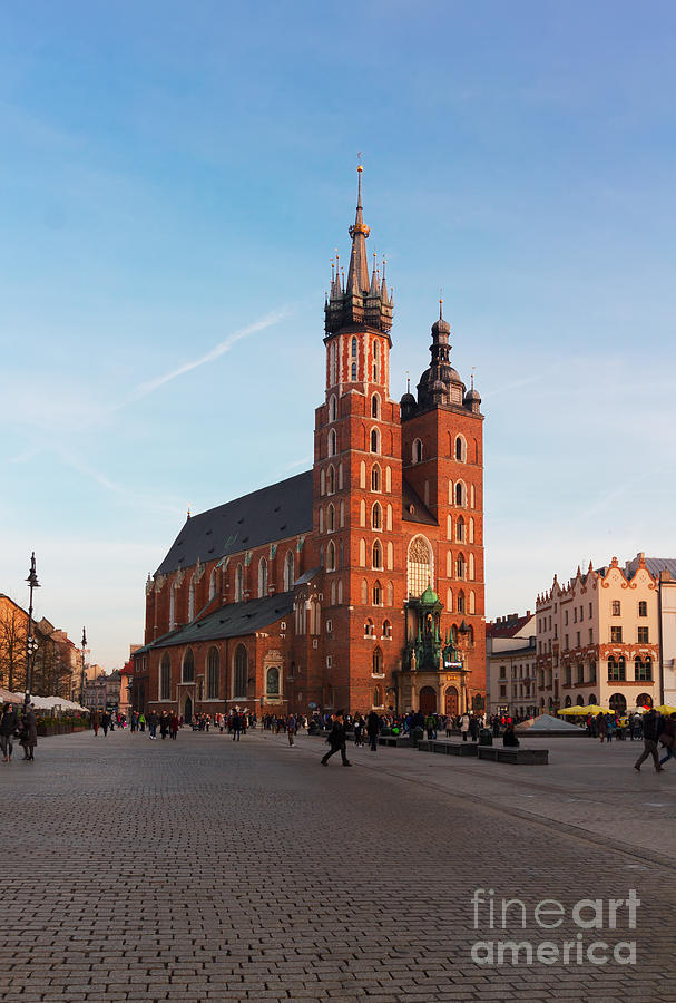 St. Marys Basilica in  Krakow  Photograph by Anastasy Yarmolovich