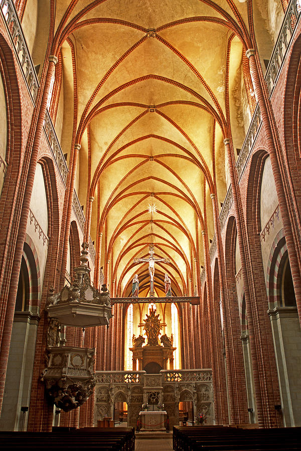 St Marys cathedral in Havelberg Photograph by Inge Riis McDonald