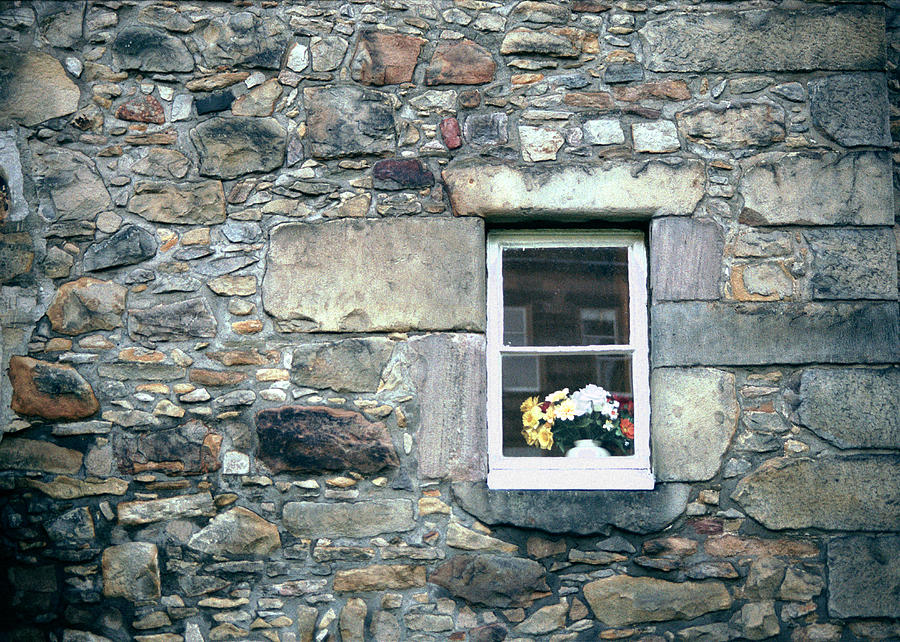 Scottish Photograph - St. Marys Window by Kenneth Campbell