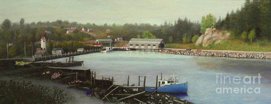 St Matins NB Painting by Al Hunter