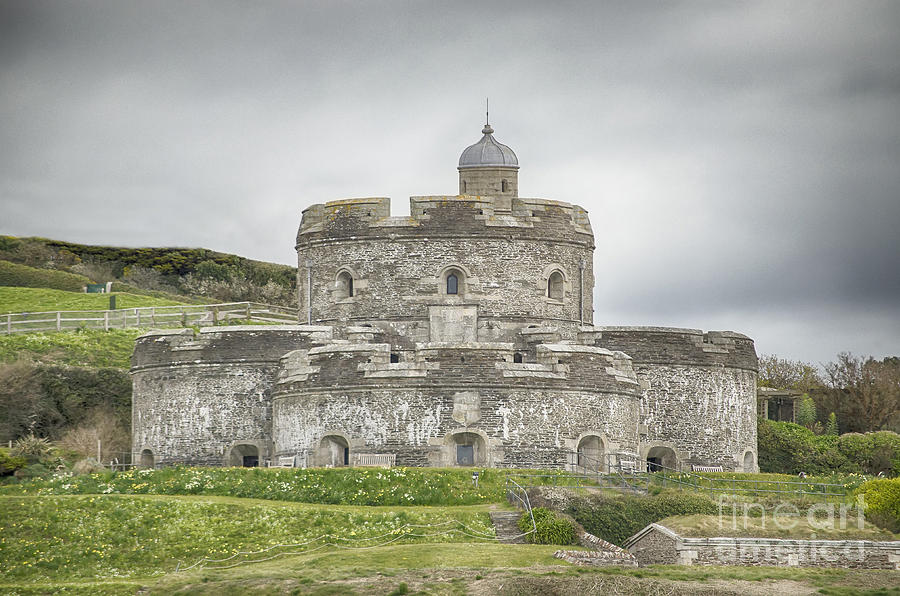 St Mawes Castle Cornwall Photograph by Linsey Williams