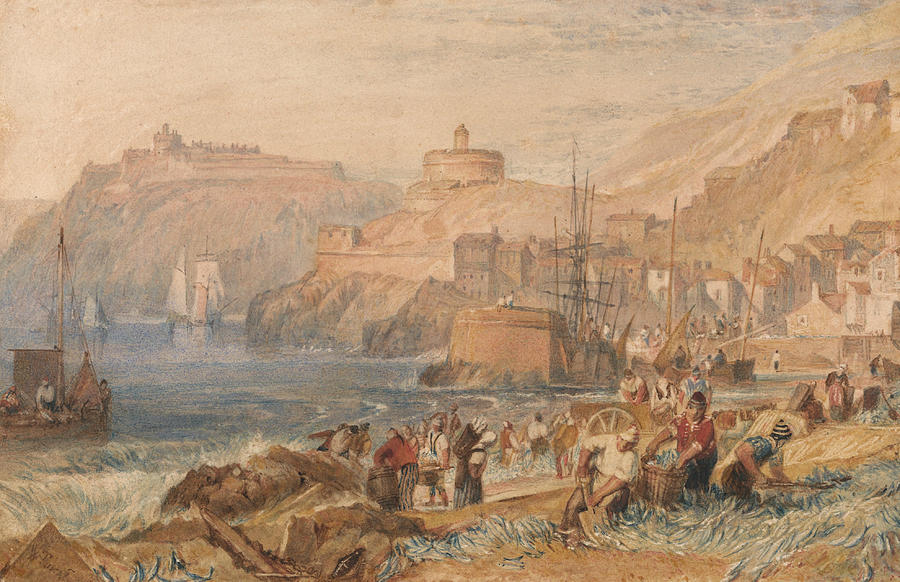 St Mawes Cornwall Painting by Joseph Mallord William Turner
