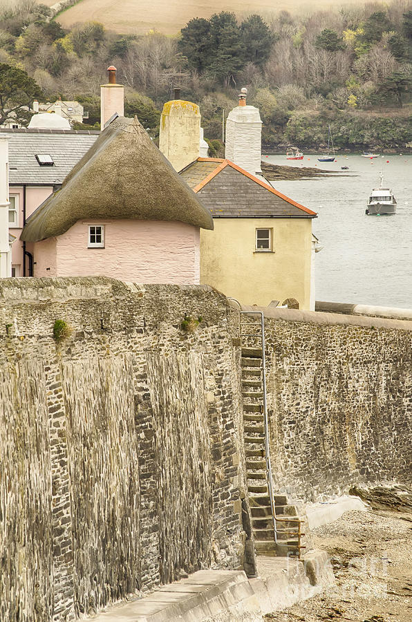 St Mawes Cottages Photograph by Linsey Williams